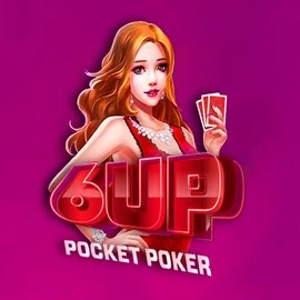 Logo of 6 Up Pocket Poker from FlipLuck at Go4 Casino