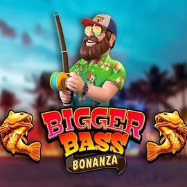 Bigger Bass Bonanza logo by Pragmatic Play at Go4 Casino