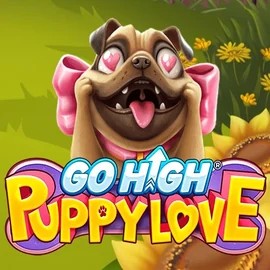 Go High Puppy Love logo by RubyPlay Go4 Casino