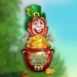 Lucky Green slot logo by betiXon at Go4 CasinoLucky Green