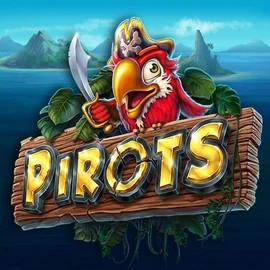 Pirots slot logo by ELK Studios at Go4 CasinoPirots