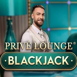 Privé Lounge Blackjack online game logo by Pragmatic Play on go4.eu.com
